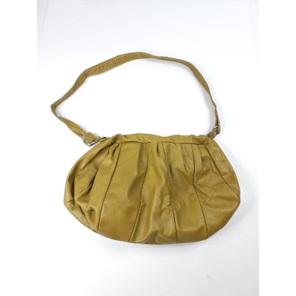 1960's Unbranded Leather Hobo Purse Shoulder Cocktail Bag
